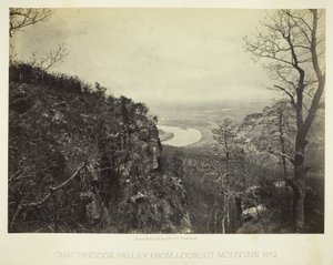 De vallei van Chattanooga vanaf Lookout Mountain, nr. 2