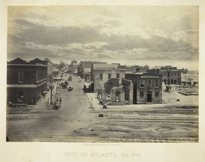 Stad Atlanta, GA, nr. 2, 1866 door George N. Barnard