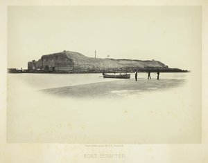 Fort Sumpter door George N. Barnard