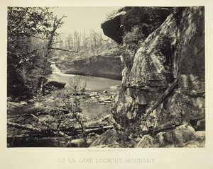 Lu-La Lake Lookout Mountain, 1864-1866 door George N. Barnard