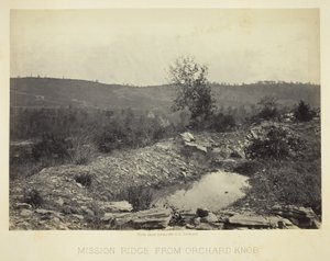 Mission Ridge vanaf Orchard Knob