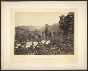 Pas in de Raccoon Range, Whiteside nr. 2 door George N. Barnard