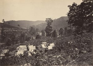 Pas in de Raccoon Range, Whiteside No. 2 door George N. Barnard