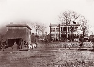 Provost Marshals Hoofdkwartier, Chattanooga, ca. 1864 door George N. Barnard