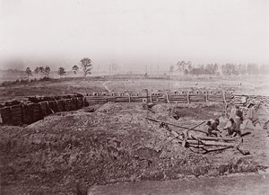 Opstandige versterkingen voor Atlanta, ca. 1864 door George N. Barnard