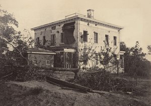 Het Potter House, Atlanta door George N. Barnard