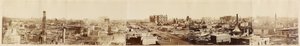 Naamloos Chicago na de Brand van Chicago, 1871 door George N. Barnard