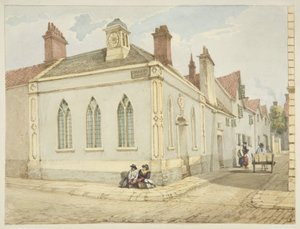 Trinity Kapel en Almshuis door George Orleans Delamotte