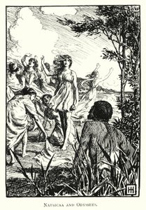 Odyssee: Nausicaa en Odysseus