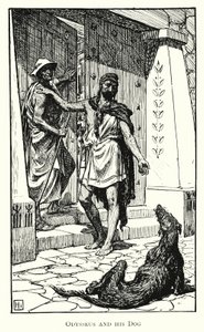 Odyssee: Odysseus en zijn Hond door George Percy Jacomb Hood