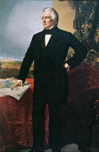Millard Fillmore (1800-74) door George Peter Alexander (after) Healy