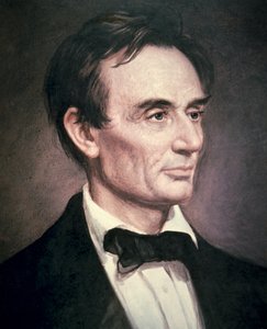 Abraham Lincoln (1809-60) door George Peter Alexander Healy