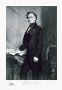 Franklin Pierce, 14e president van de Verenigde Staten van Amerika, pub. 1901 (fotogravure)