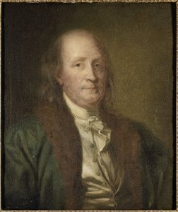 Frans:  Benjamin Franklin (1706-1790) Benjamin Franklin (1706-1790) door George Peter Alexander Healy