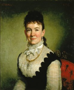 Mevrouw Albert J. Myer Catherine Walden, 1876 door George Peter Alexander Healy