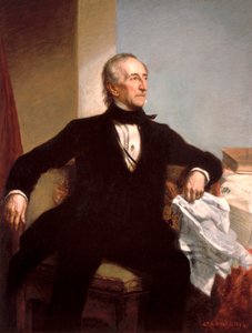 Officieel portret van president John Tyler door George P. A. Healy door George Peter Alexander Healy