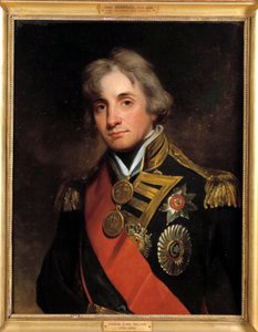 Portret van Horatio Viscount Nelson Hertog van Bronte (1758-1805) Viceadmiraal