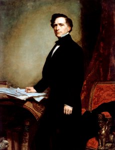 Portret van President Franklin Pierce door George Peter Alexander Healy