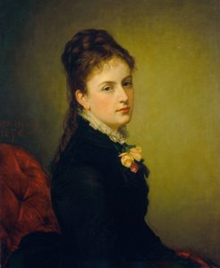 Roxana Atwater Wentworth, 1876 door George Peter Alexander Healy