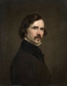 Zelfportret door George Peter Alexander Healy