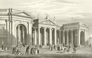 Bank of Ireland, Dublin, Zuidportiek