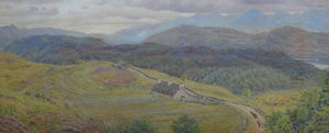 Bij Arisaig - Kust van Invernessshire, c.1866 door George Price Boyce