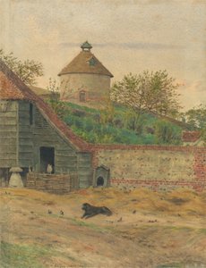 Duiventil in Streatley door George Price Boyce