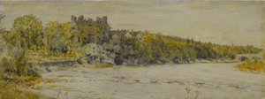 De Tyne bij Bywell, Northumberland door George Price Boyce