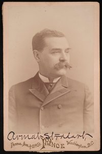Portret van Armat Stoddart 1842-1910, voor 1892 door George Prince
