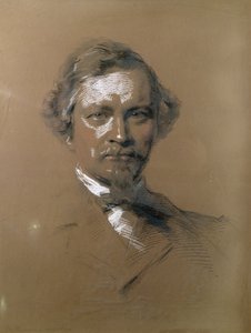 August Wilhelm Hofmann, Duitse chemicus, 1864 door George Richmond