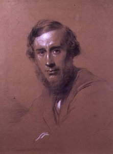 John Tyndall (1820-93) 1864 door George Richmond