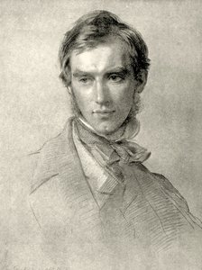 Portret van Sir Joseph Dalton Hooker, 1855 door George Richmond