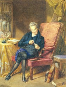 Portret van William Wilberforce (1759-1833) 1833 door George Richmond