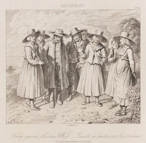 Familieruzie, Gmunden, ca. 1821