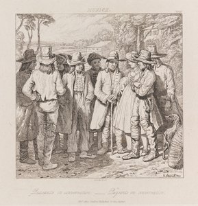 Boeren Converseren, München, c.1821