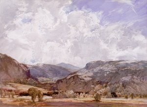 Conwy Valley - Middag door George Robert Rushton