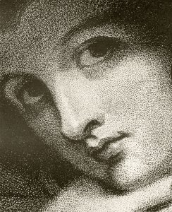 Detail van Emma, Lady Hamilton, gegraveerd door John Jones, uit 