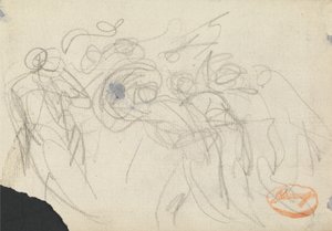 Studie naar figuurcompositie 8 door George Romney