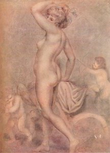 Lady Hamilton als de Godin van de Gezondheid, c1790, 1920