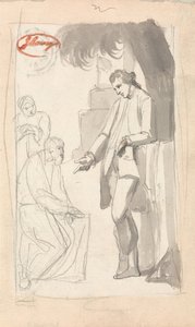 Majoor Thomas Pearson en de brahmaan door George Romney