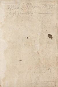 Aantekeningen bij het manuscript door George Romney