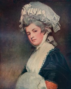 Mevrouw Mary Robinson, 1780-1781 door George Romney