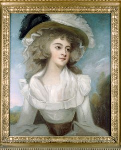 Mevrouw Tickell door George Romney
