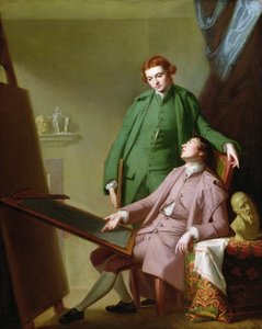 Peter en James Romney door George Romney
