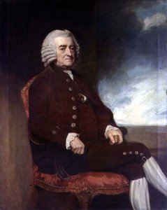 Portret van John Smith (1703-87) een Londense Koopman door George Romney