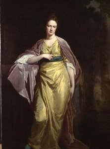 Portret van mevrouw Ellen Morewood door George Romney