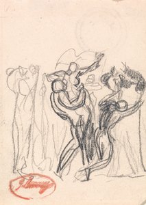 Mogelijk een ontvoeringsscène door George Romney