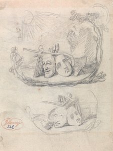 Richard Cumberland – Frontispice door George Romney