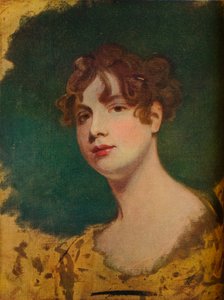 Schets van een vrouwenhoofd door George Romney