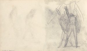Schetsboektekening door George Romney